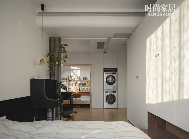 ²全屋打通采光翻倍不要太舒服～J9国际网站南京夫妻俩的93m(图22)