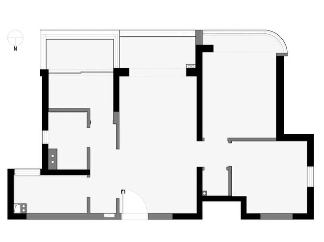 ²全屋打通采光翻倍不要太舒服～J9国际网站南京夫妻俩的93m(图28)