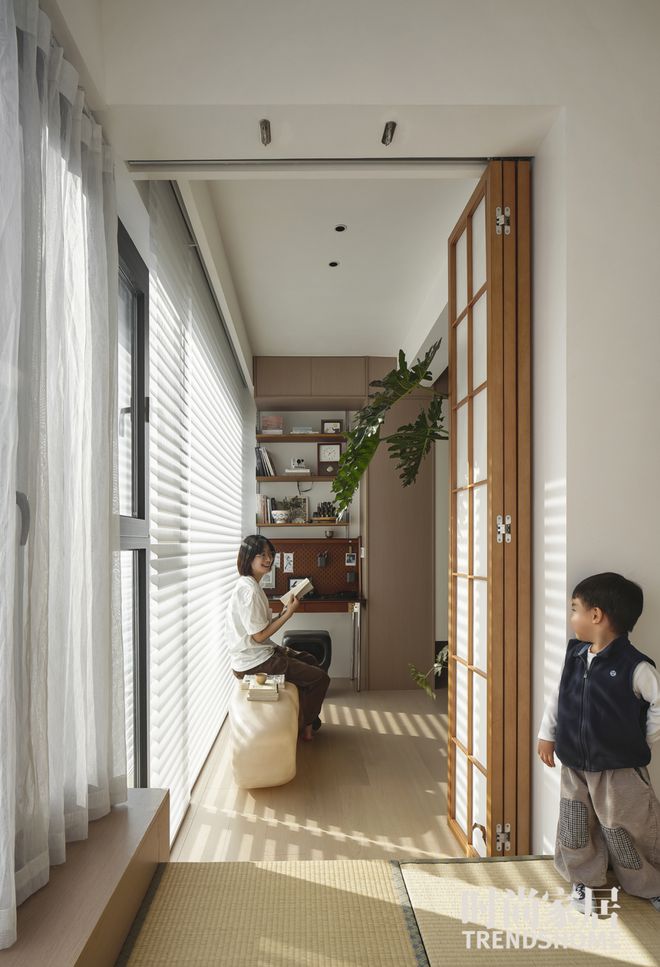 ²全屋打通采光翻倍不要太舒服～J9国际网站南京夫妻俩的93m(图31)