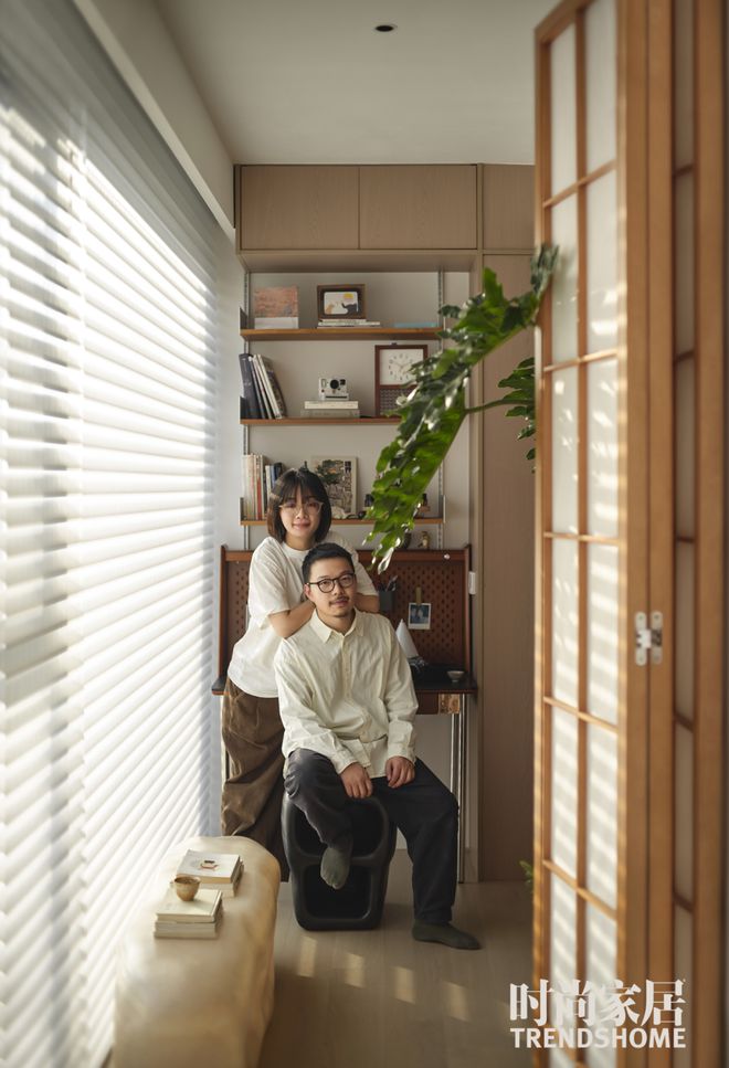 ²全屋打通采光翻倍不要太舒服～J9国际网站南京夫妻俩的93m(图38)