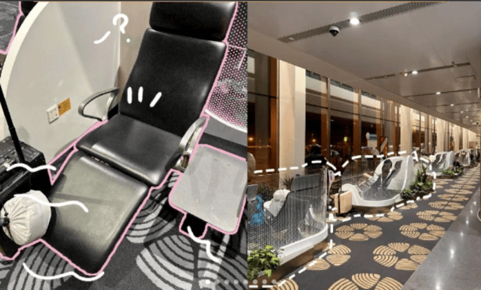 元过夜圣地！6大休息区被开发各种放松功能j9九游会真人第一品牌大兴机场成北漂0(图8)